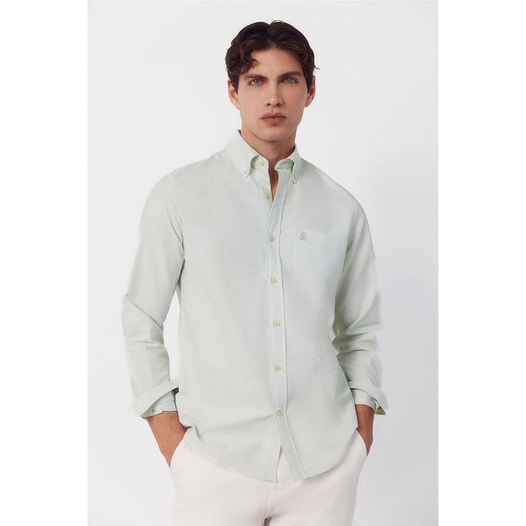 Camisa 100% Algodón Regular fit Hombre
