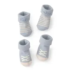 CARTERS - Medias Bebé Niño Pack X2 Algodón
