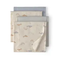 CARTERS - Manta Niño Pack X4 Algodón