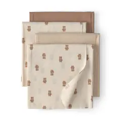 CARTERS - Manta Unisex Pack X4 Algodón