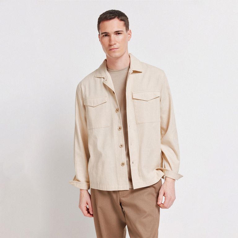Sobrecamisa 100% Algodón Hombre
