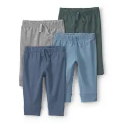 CARTERS - Pantalón Bebé Niño Pack X4 Algodón