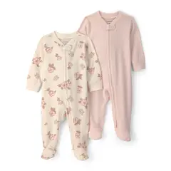 CARTERS - Pijama Bebé Niña Pack X2 Algodón