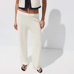 MANGO - Pantalón Recto Mujer