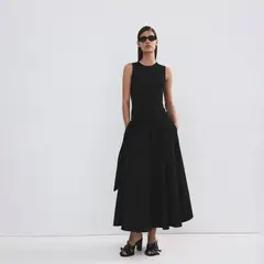 MANGO - Falda Larga Mujer
