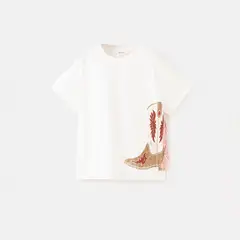 MANGO KIDS - Polo Niña Manga Corta Algodón