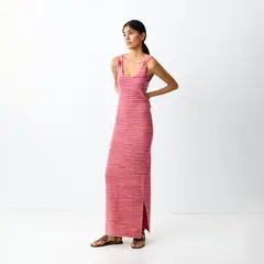 MANGO TEEN - Vestido Largo Mujer