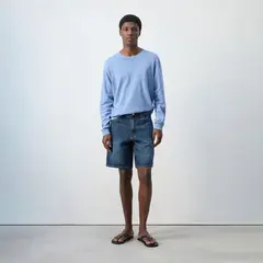 MANGO - Bermuda 100% Algodón Straight Hombre