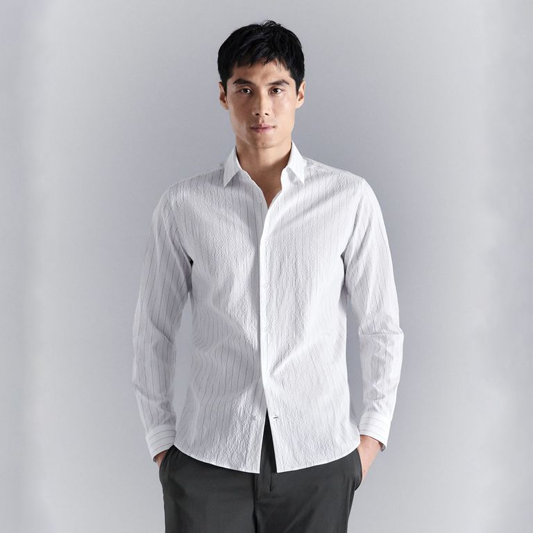 Camisa Regular fit Rayas Hombre