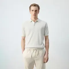 MANGO - Polo Regular Fit Hombre