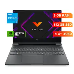 HP - Laptop Gamer Victus Intel Core i5 8 GB RAM 512 GB RTX 4050 SSD 15.6"