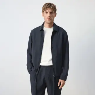 MANGO - Casaca Casual Hombre