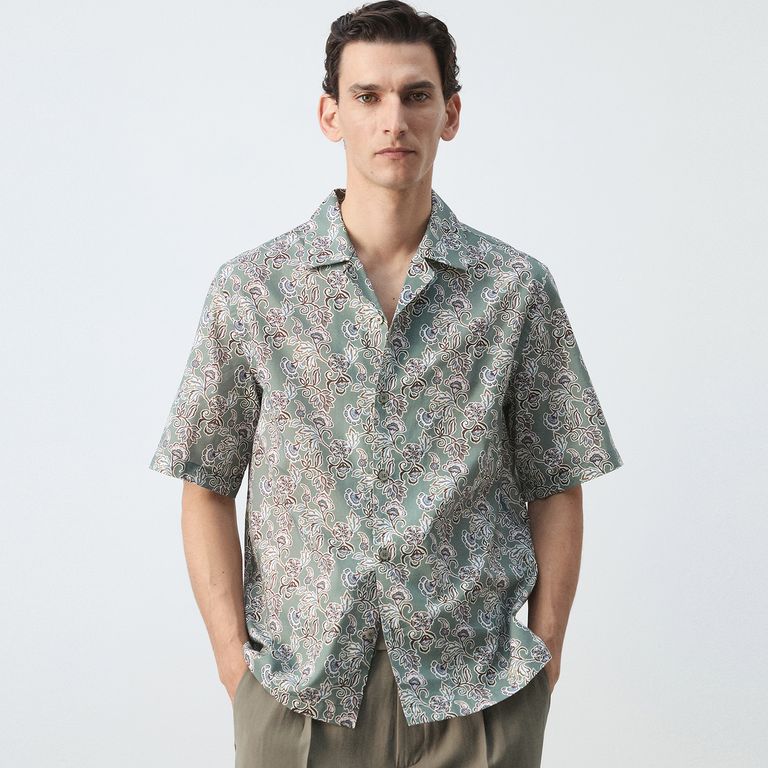 Camisa 100% Algodón Hombre