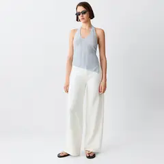 MANGO TEEN - Jean Wide Leg Tiro Bajo Mujer