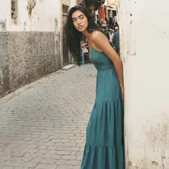 MANGO TEEN - Vestido Largo Mujer