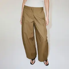 MANGO - Pantalón Straight Tiro Bajo Mujer
