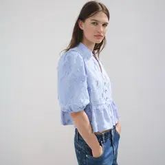 MANGO - Blusa Mujer