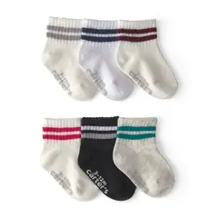CARTERS - Media Bebé Niño Pack X6 Algodón