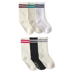 CARTERS - Media Niño Pack X6 Algodón