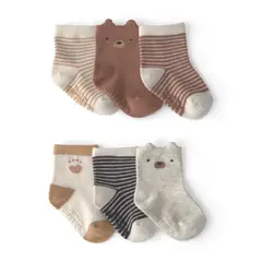 CARTERS - Media Bebé Niño Pack X6 Algodón