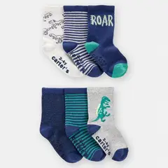 CARTERS - Media Niño Pack X6 Algodón
