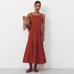 CORTEFIEL - Vestido Largo Mujer
