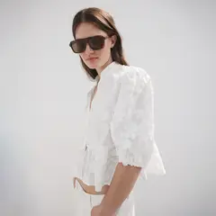MANGO - Blusa Mujer