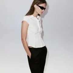 MANGO - Blusa Mujer