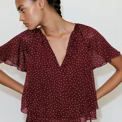 MANGO - Blusa Mujer
