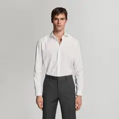 MANGO - Camisa 100% Algodón Hombre