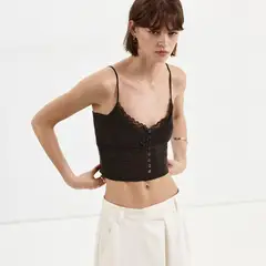 MANGO - Top Mujer