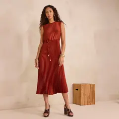 MAISON 123 - Vestido Largo Mujer