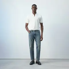 MANGO - Jean Ben Cropped Tapered Hombre