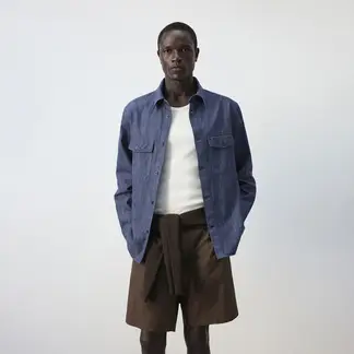 MANGO - Sobrecamisa 100% Algodón Hombre