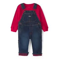 OSHKOSH - Conjunto Bebé Niño 2 Piezas Algodón