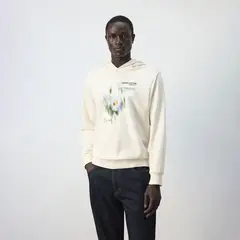 MANGO - Polera Estampado Gráfico 100% Algodón Hombre