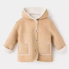 MANGO KIDS - Abrigo Bebé Niña Doble Faz