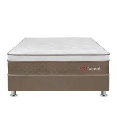 FORLI - Cama Americana Boreal 1.5 Plazas + 1 Almohada