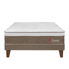 FORLI - Cama Europea Boreal Pocket 1.5 Plaza