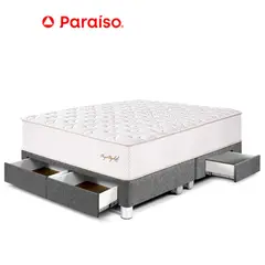 PARAISO - CAMA ROYAL ELIZAB CAJ KS GRIS