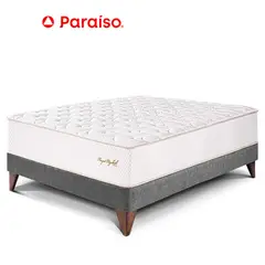 PARAISO - CAMA EUR ROYAL ELIZAB 2P GRIS