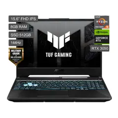 ASUS - Laptop Gamer TUF A15 AMD Ryzen 5 512 GB SSD 8GB RTX3050