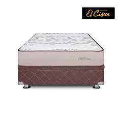 EL CISNE - Cama Space Zaroh Queen Colchón + Tarima
