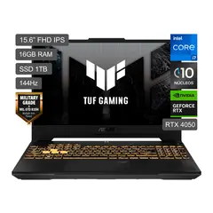Laptop TUF Gaming F15 Intel Core I7 13620H 16GB 1TB SSD Rtx4050