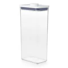 CRATE & BARREL - Contenedor Grande Rectangular Pop OXO