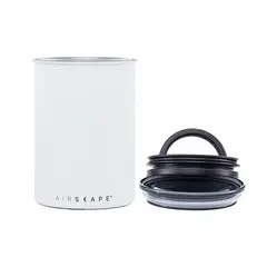 CRATE & BARREL - Envase Hermético Blanco Mediano AIRSCAPE