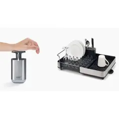 CRATE & BARREL - Organizador de Fregadero Rethink de 2 Piezas JOSEPH JOSEPH