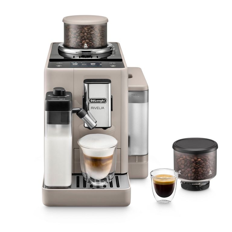 Cafetera Superautomática Rivelia Beige DELONGHI