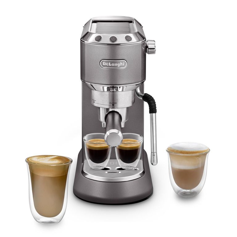 Cafetera Dedica Arte Gris DELONGHI