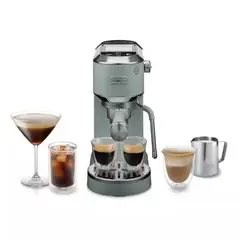 CRATE & BARREL - Cafetera Dedica Duo Verde Cold Extraction Delonghi